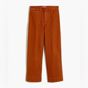 Madewell Slim Emmett Wide-Leg Crop 33P